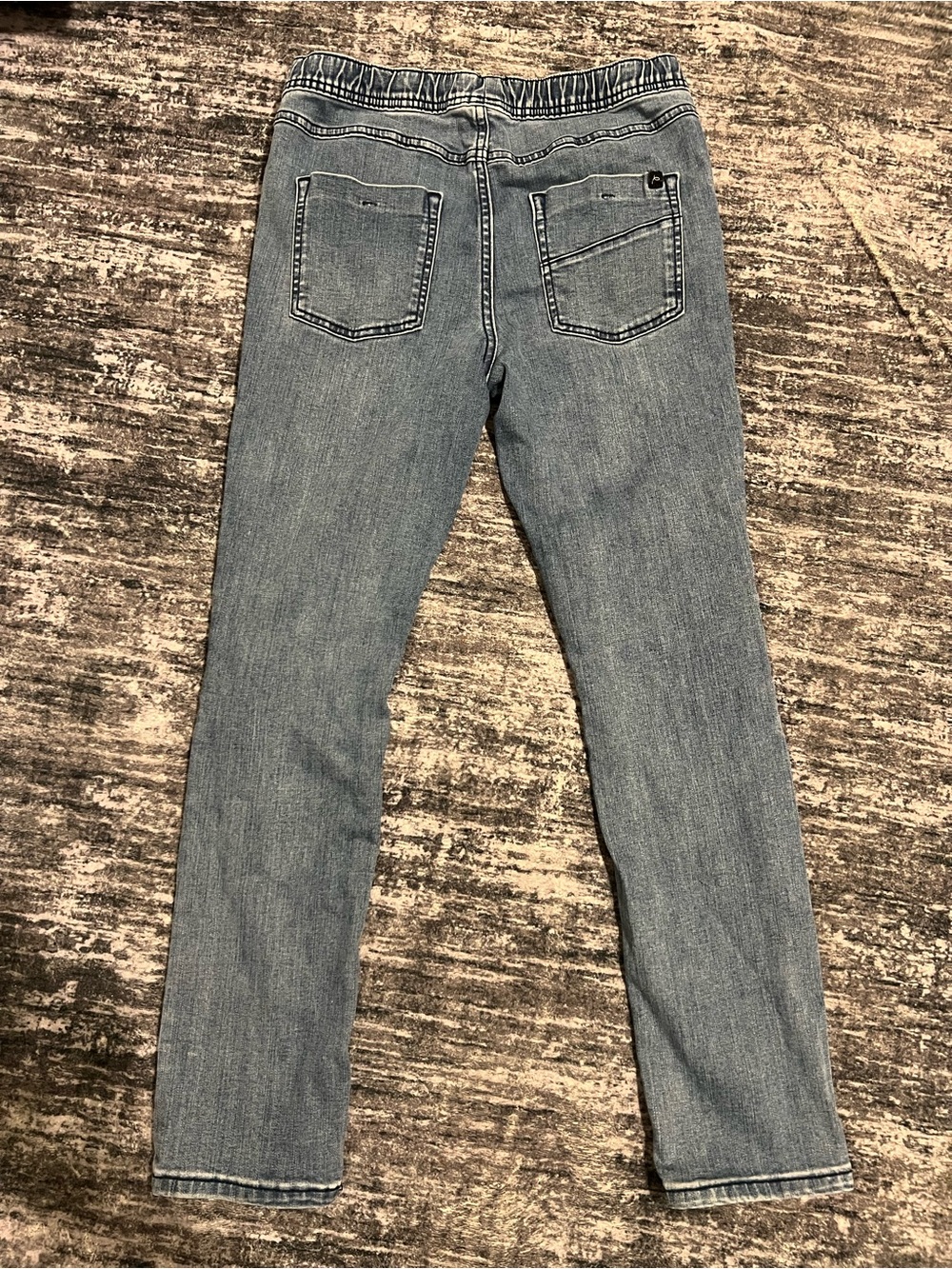 Art Class Boys Size 16 Super Skinny Gray Moto Jeans